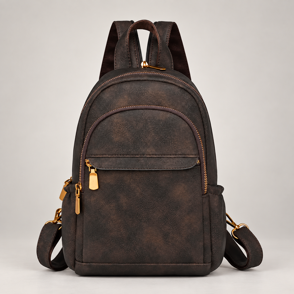 Camille Textured Everyday Backpack