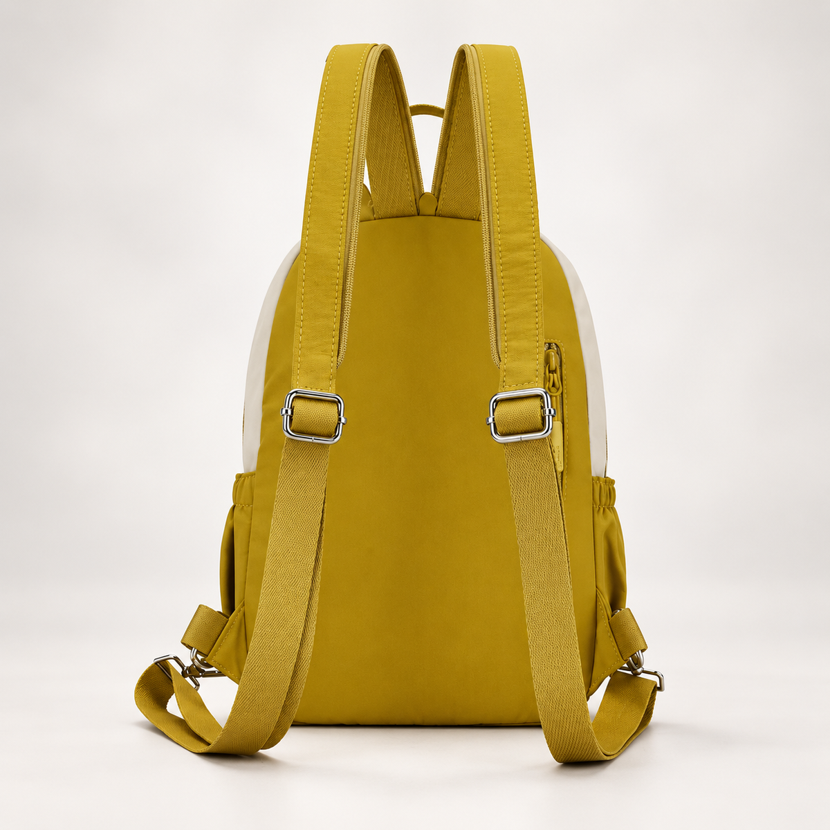 Elodie Two-Tone Everyday Backpack with Front Pocket