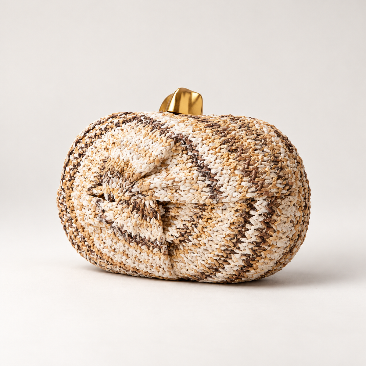 Isabella Woven Knot Clutch Bag