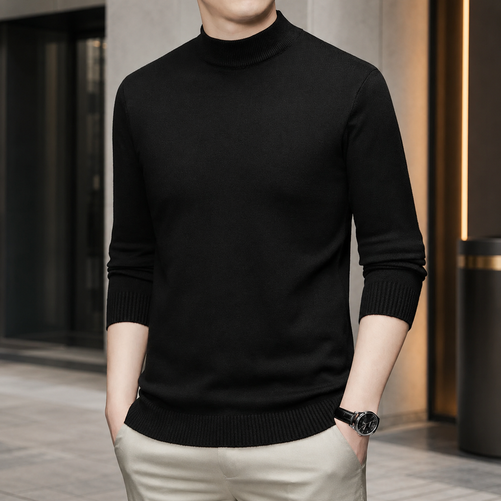 Bennett Men's Lightweight Knit Crewneck Sweater