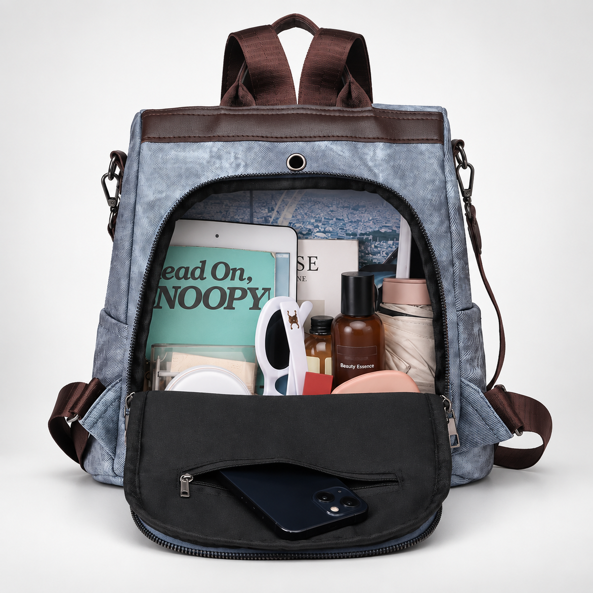 Beatrice Anti-Theft Convertible Backpack