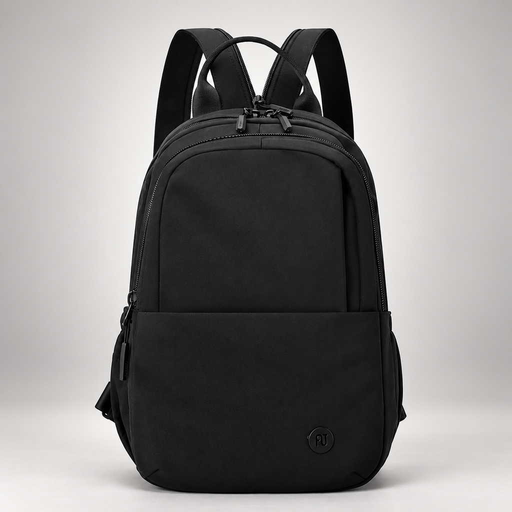 Elodie Two-Tone Everyday Backpack with Front Pocket