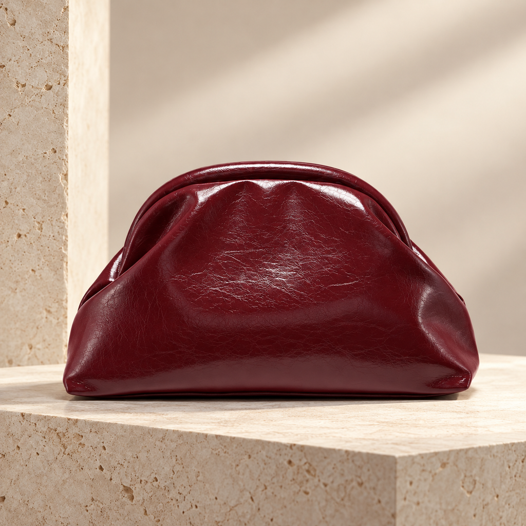 Lucia Studded Clutch Bag