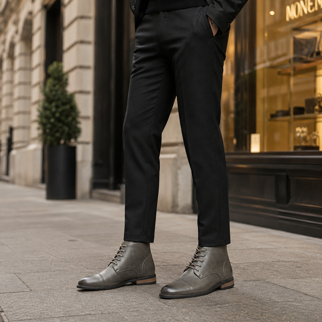 Callum Men's Side-Zip Ankle Boots