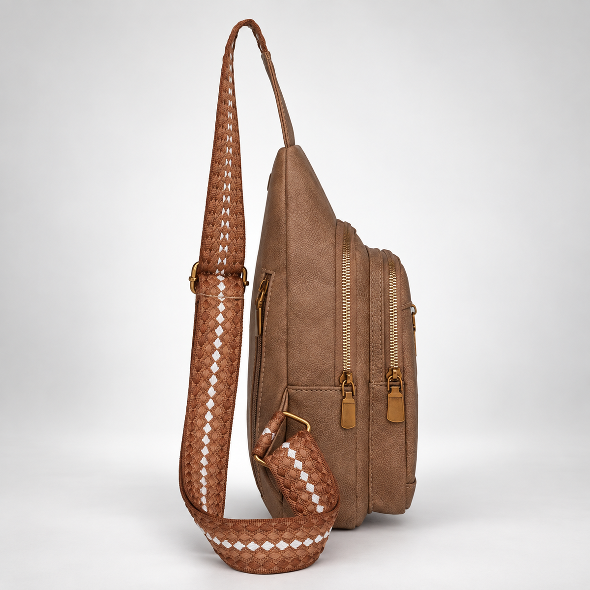 Rosalie Vintage-Inspired Sling Backpack
