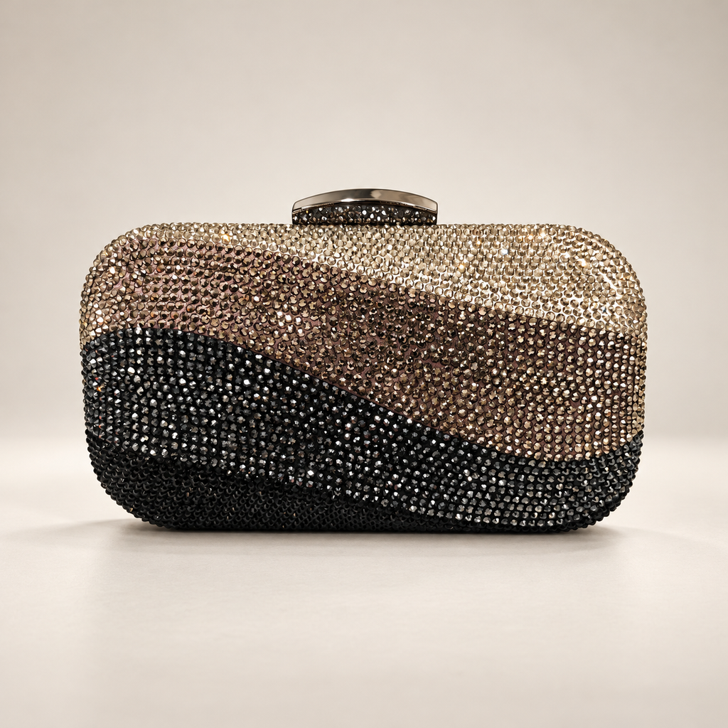 Alessia Crystal Evening Clutch Bag
