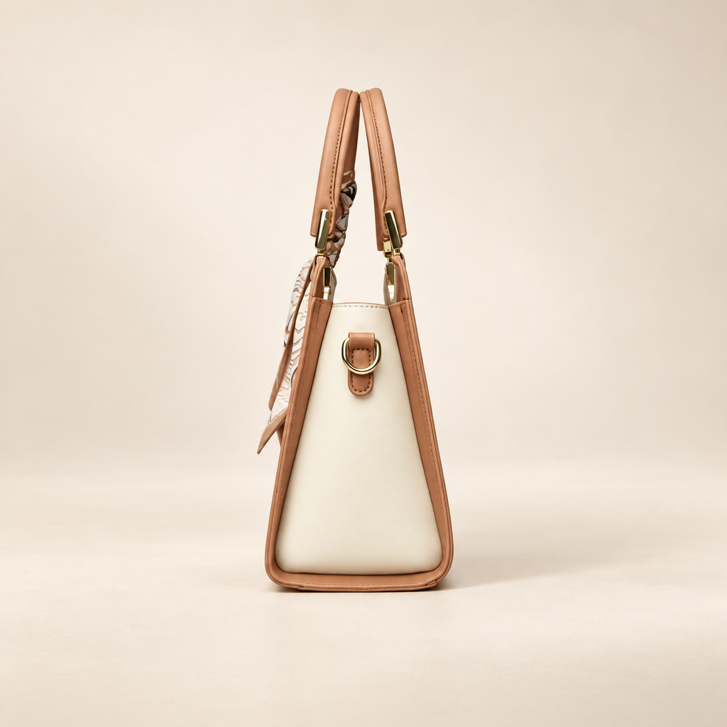 Alessia Butterfly Embroidered Satchel Handbag