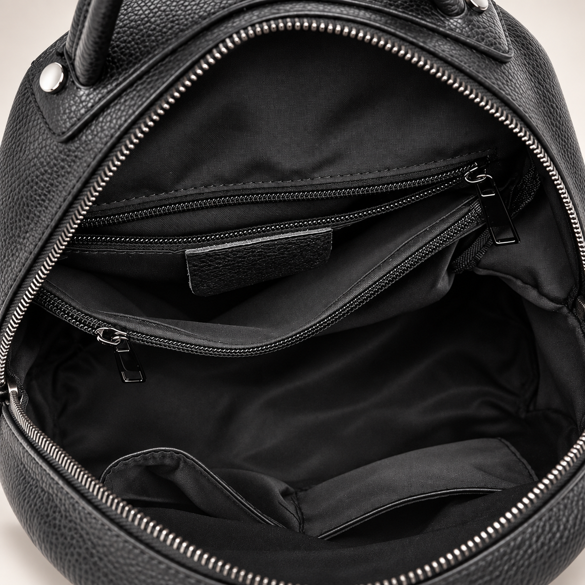 Evelina Quilted Convertible Backpack with Stud Details