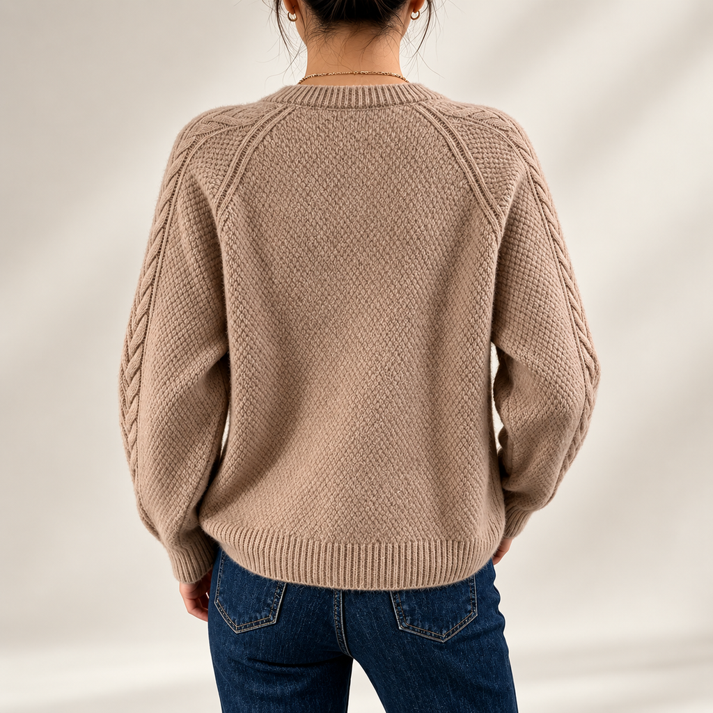 Sienna Cable Knit Button Cardigan