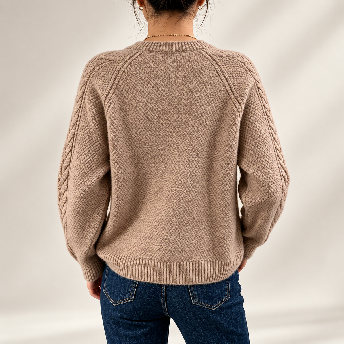 Sienna Cable Knit Button Cardigan