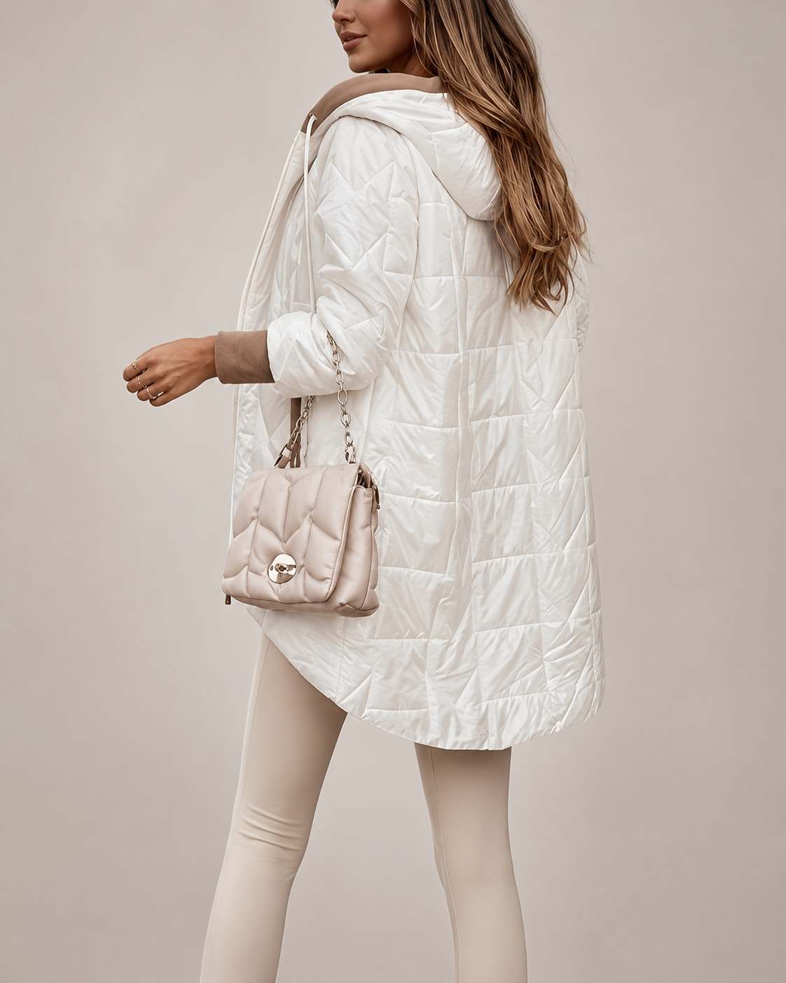 Madison Women’s Quilted Hooded Jacket