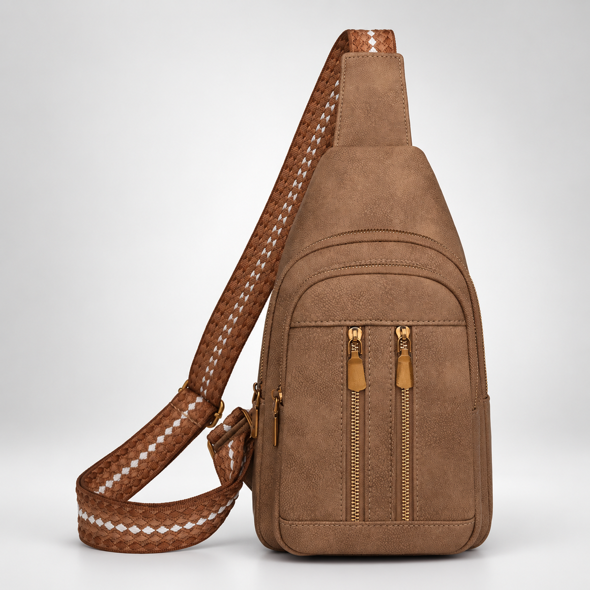Rosalie Vintage-Inspired Sling Backpack