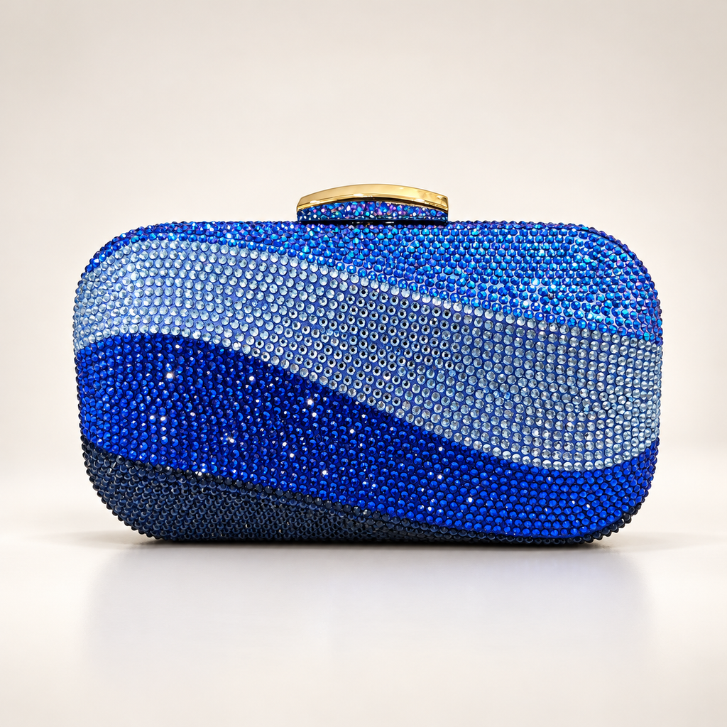 Alessia Crystal Evening Clutch Bag
