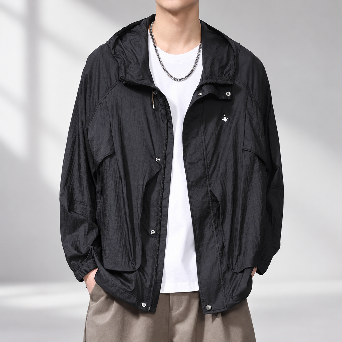 Harrison Men’s Lightweight Summer Hooded Jacket