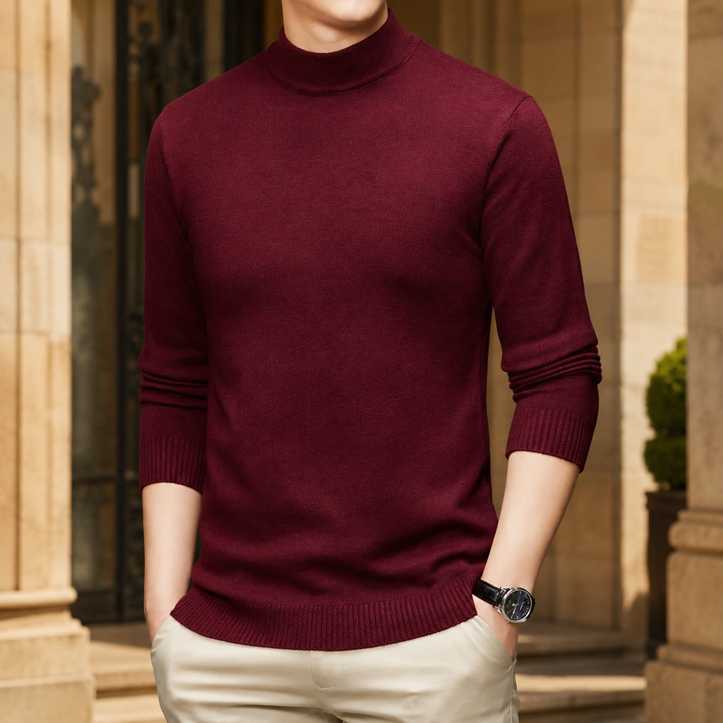 Bennett Men's Lightweight Knit Crewneck Sweater