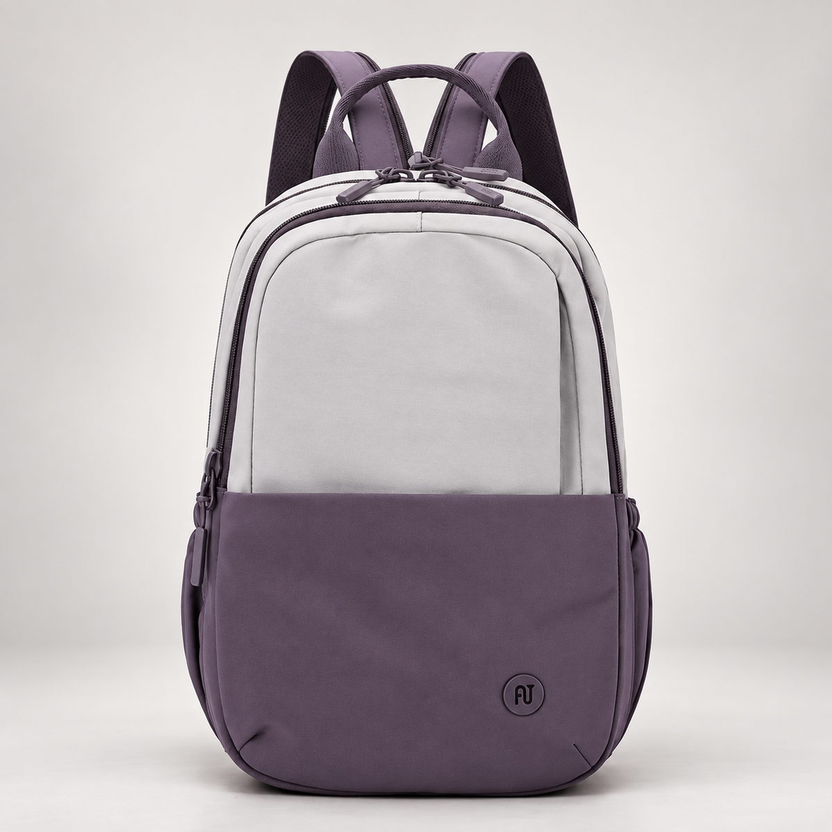 Elodie Two-Tone Everyday Backpack with Front Pocket