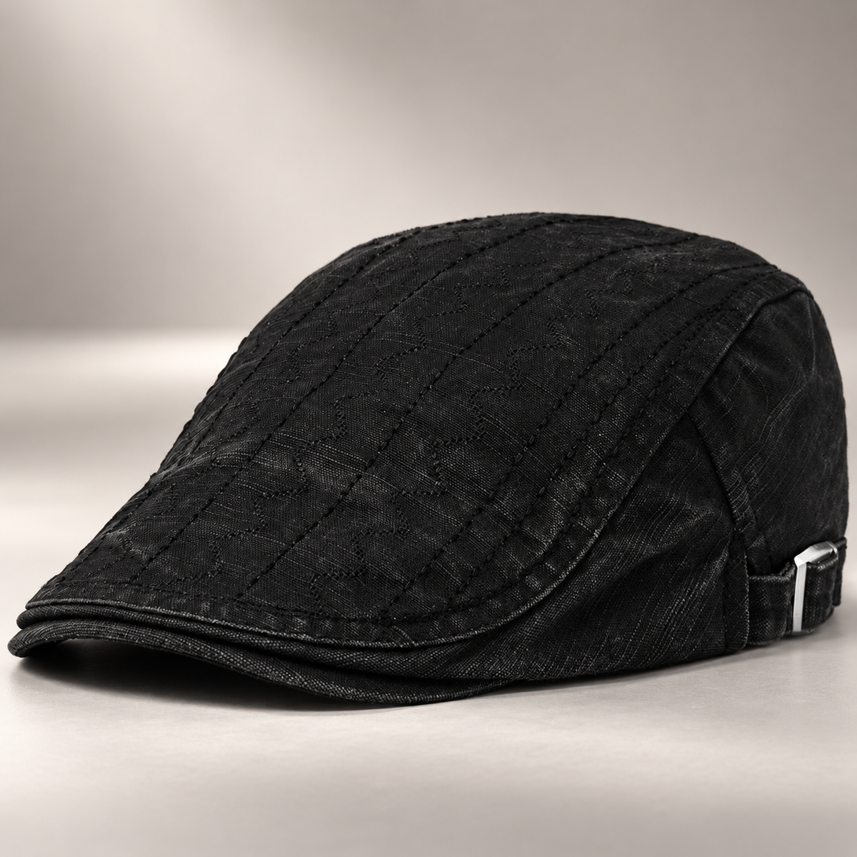 Alistair Men’s Textured Flat Cap