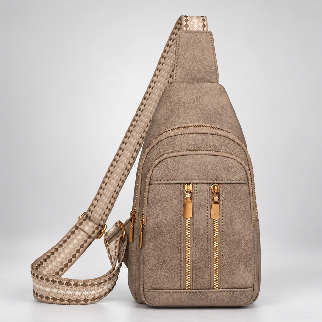 Rosalie Vintage-Inspired Sling Backpack