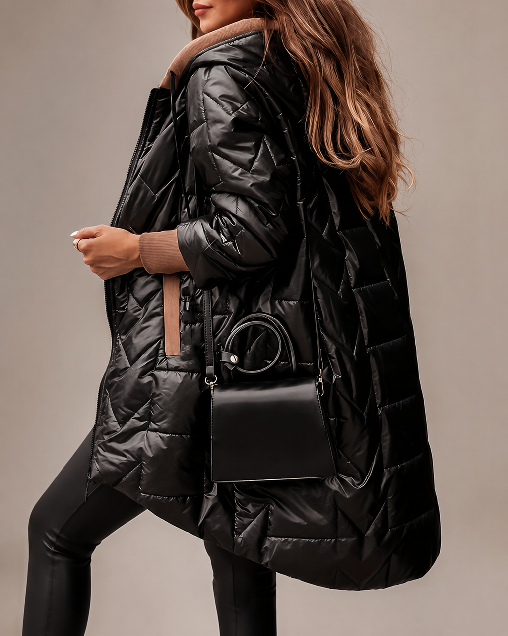 Madison Women’s Quilted Hooded Jacket