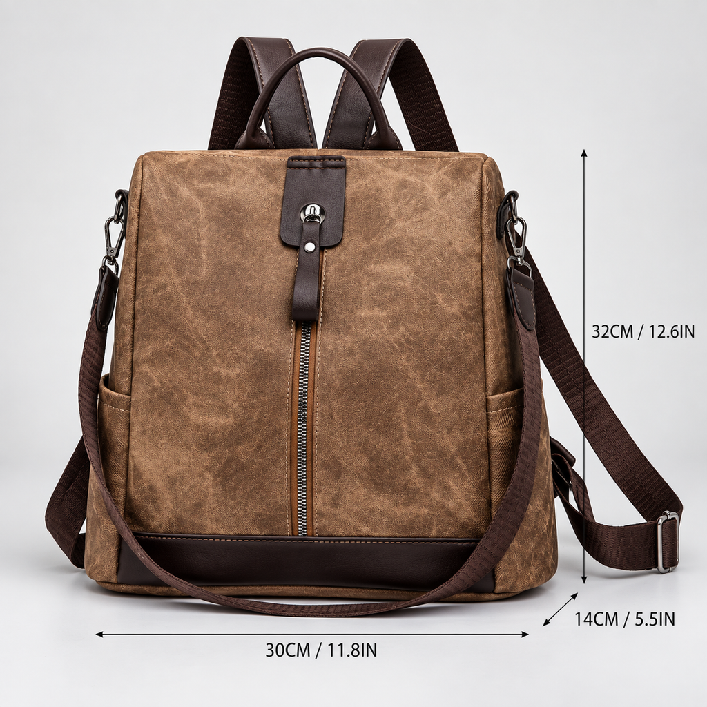 Beatrice Anti-Theft Convertible Backpack