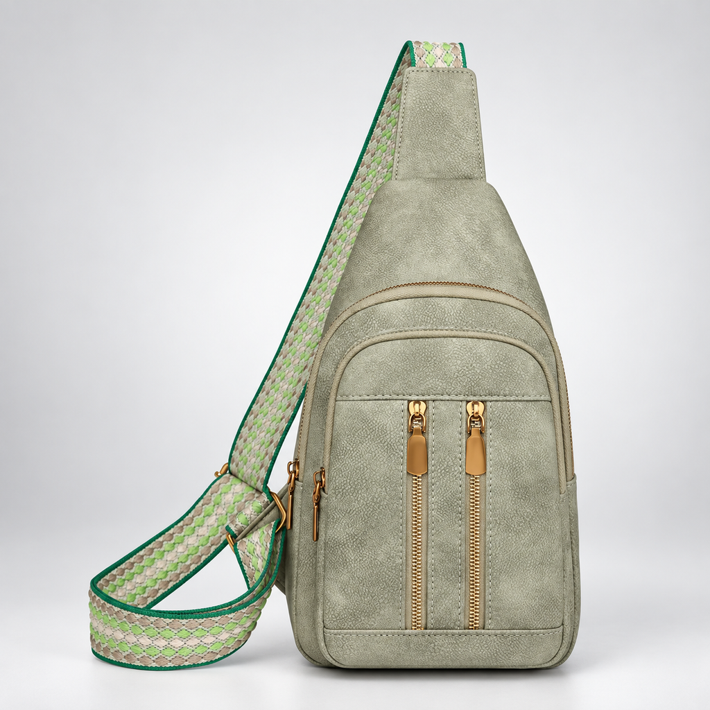Rosalie Vintage-Inspired Sling Backpack