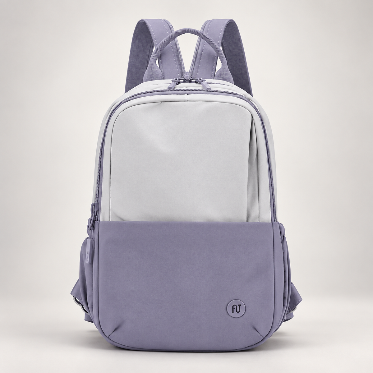 Elodie Two-Tone Everyday Backpack with Front Pocket