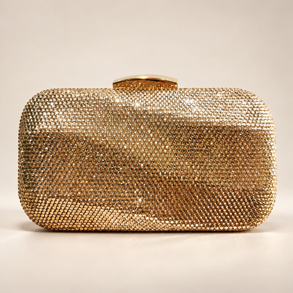 Alessia Crystal Evening Clutch Bag