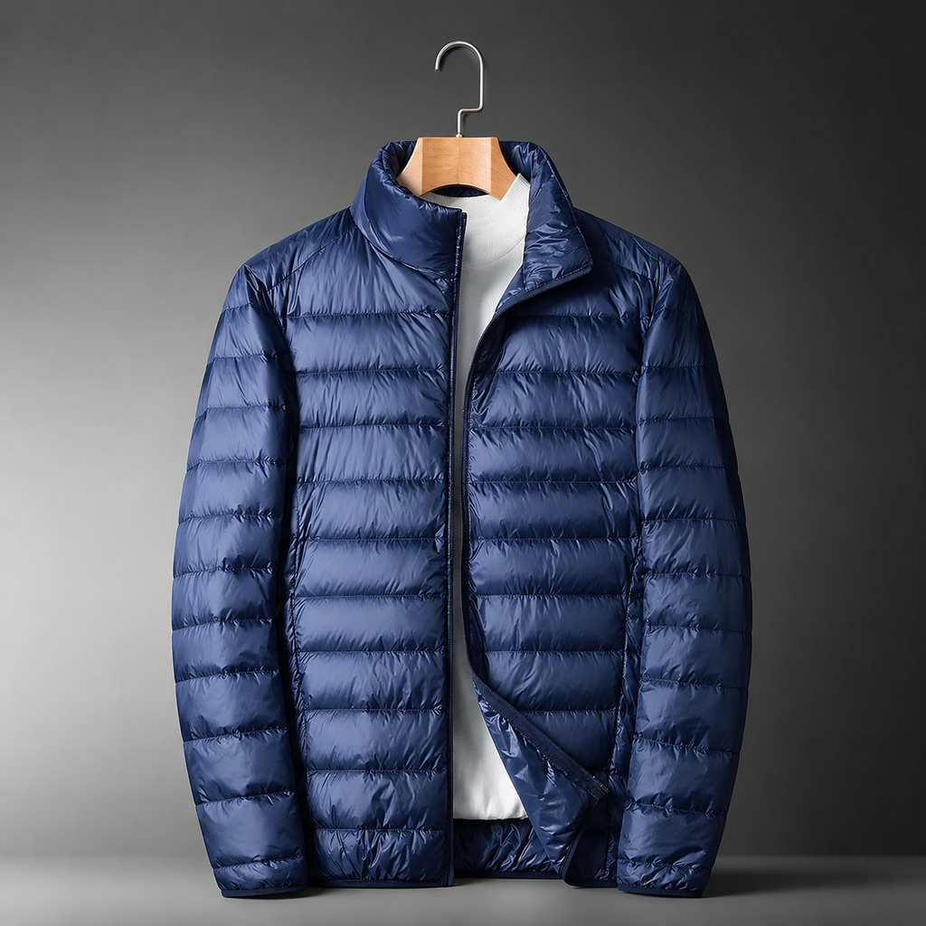 Alberto Men's Lightweight Puffer Jacket