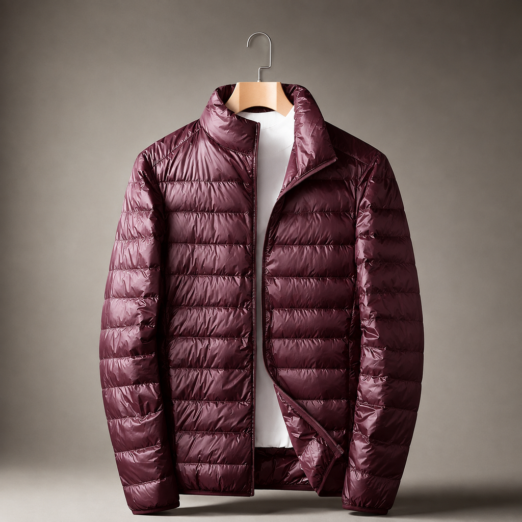 Alberto Men's Lightweight Puffer Jacket