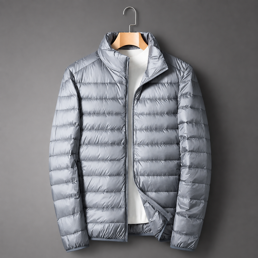 Alberto Men's Lightweight Puffer Jacket