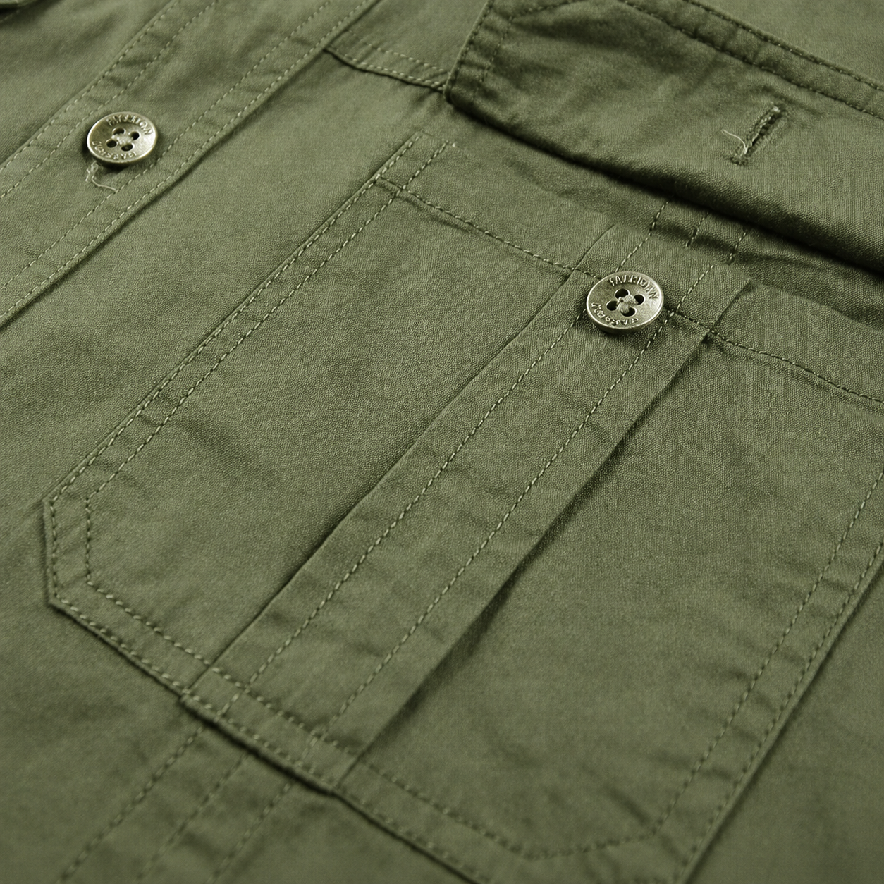 Anderson Men's Cotton Short Sleeve Overshirt