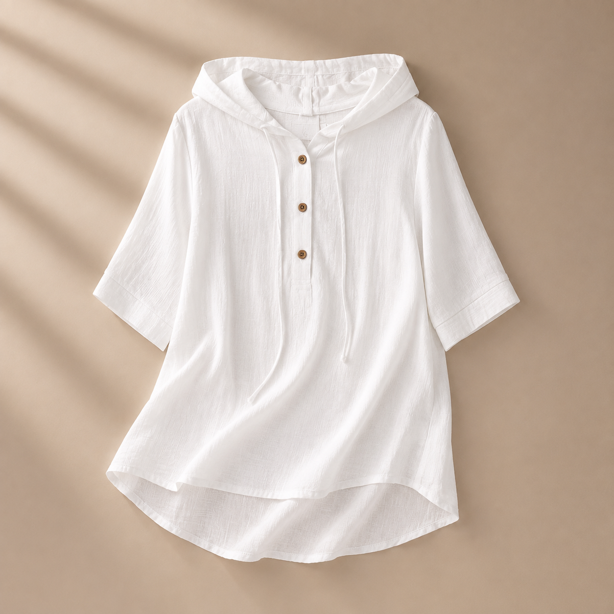 Aurélie Women's Lightweight Hooded Blouse