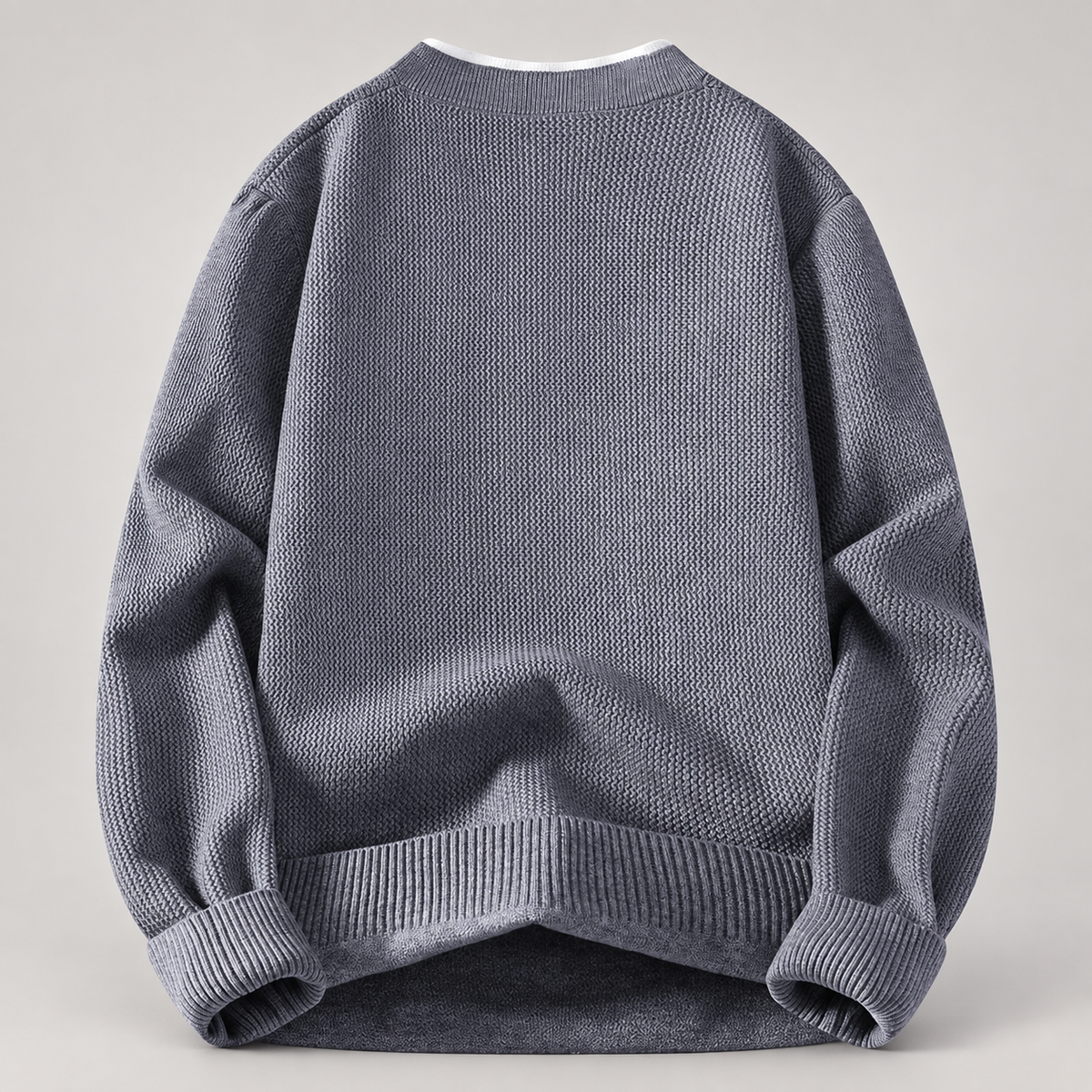 Bennett Men’s Textured Knit Henley Sweater
