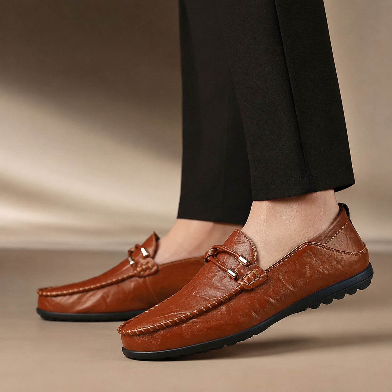 Cameron Slip-On Leather Loafers