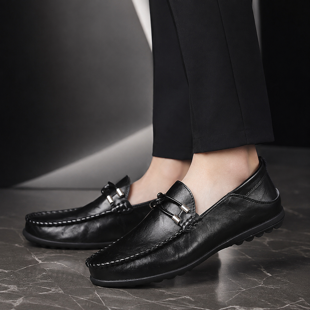 Cameron Slip-On Leather Loafers