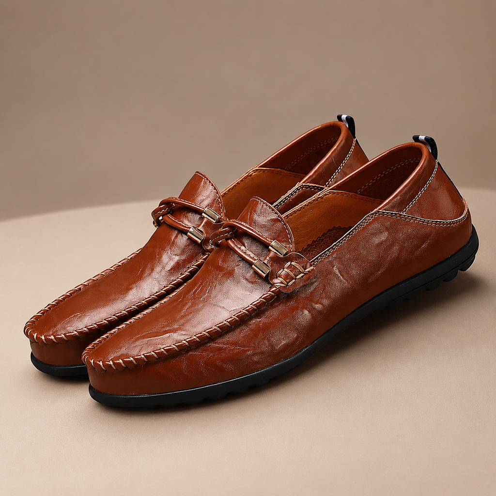 Cameron Slip-On Leather Loafers