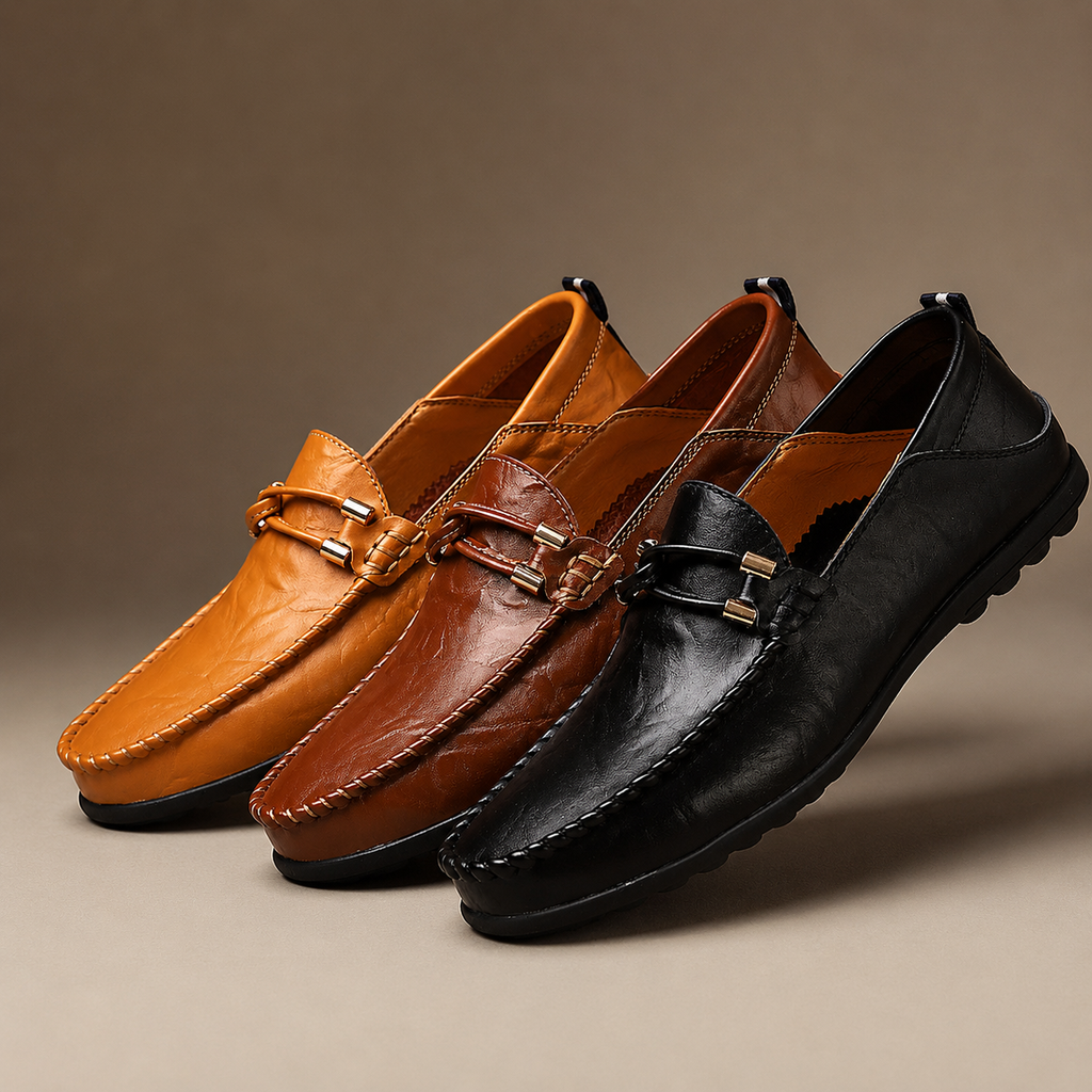 Cameron Slip-On Leather Loafers