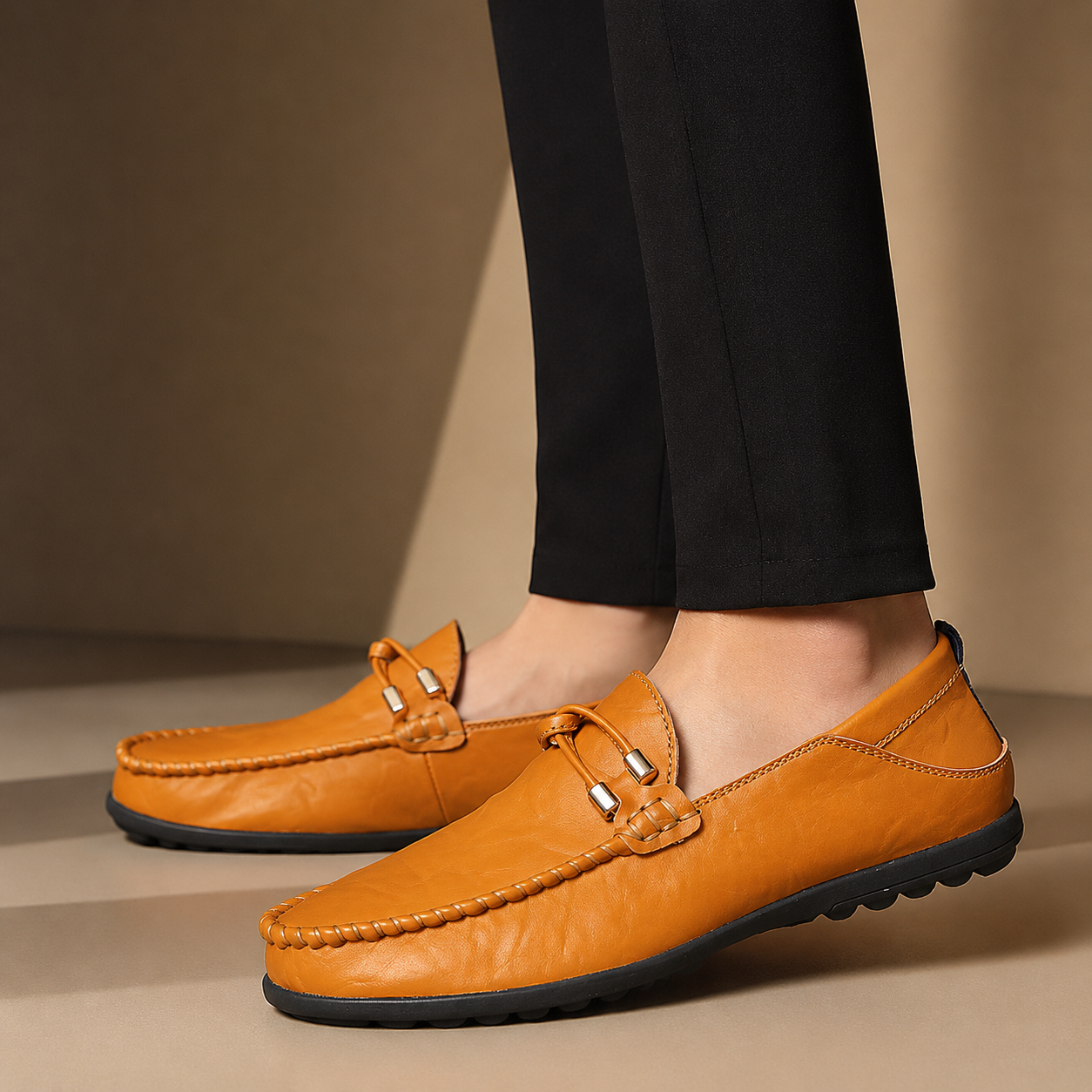 Cameron Slip-On Leather Loafers