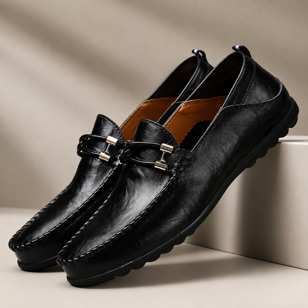 Cameron Slip-On Leather Loafers