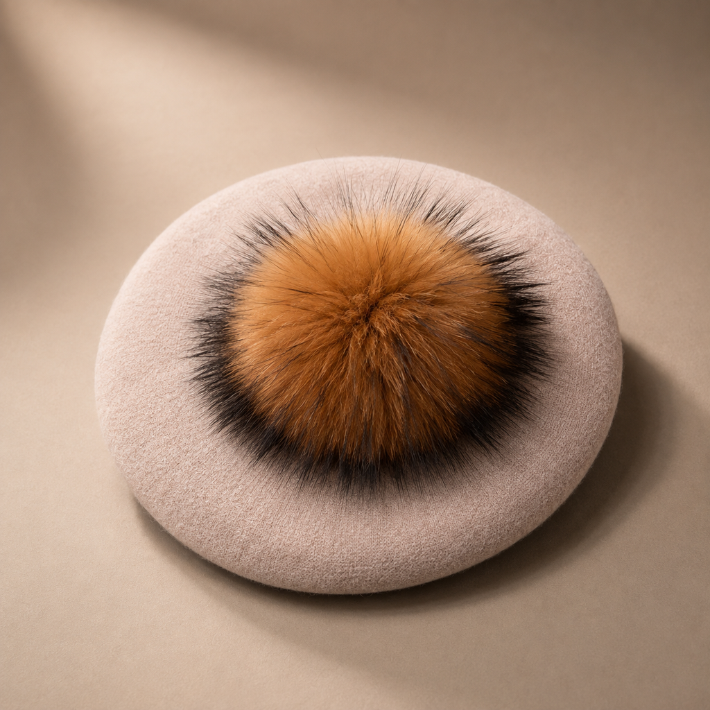 Camille Women's Wool Blend Beret