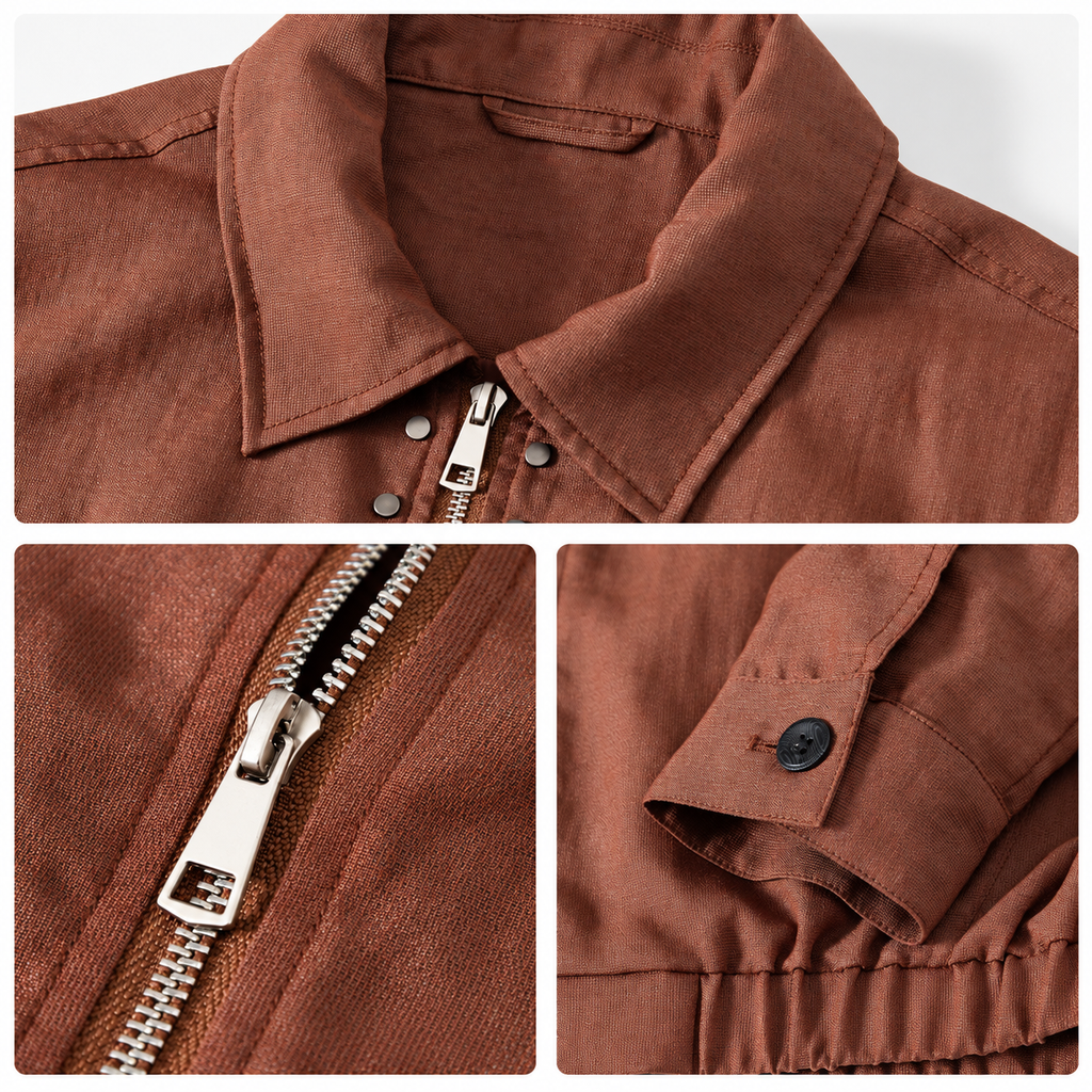 Harrison Men's Textured Harrington Jacket