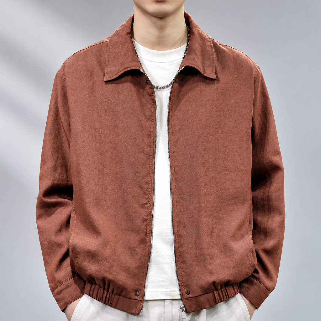 Harrison Men's Textured Harrington Jacket