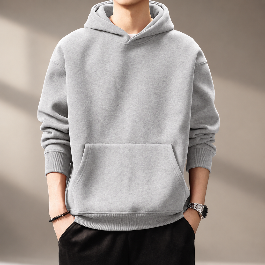 Cedric Men’s Premium Casual Fleece Pullover Hoodie
