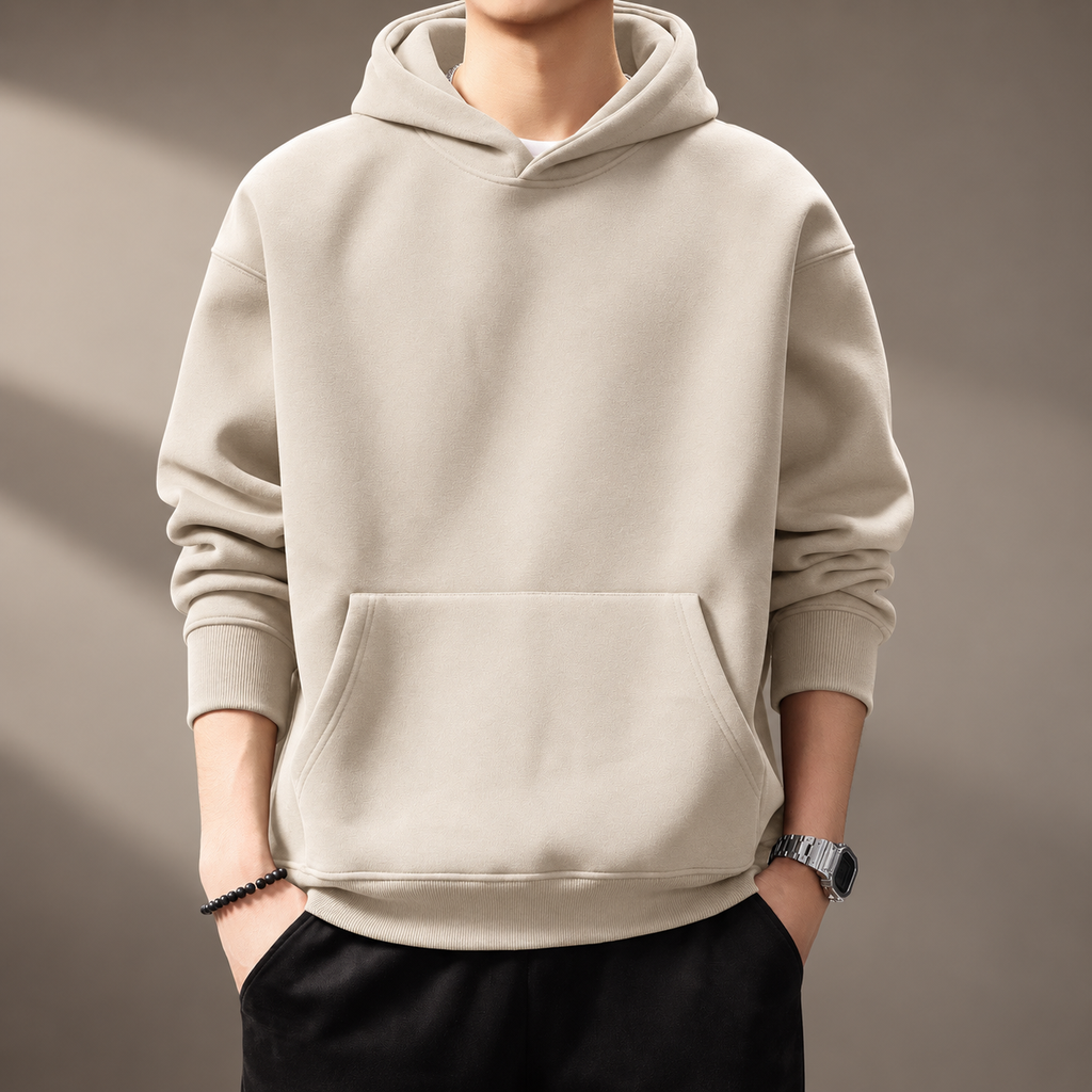 Cedric Men’s Premium Casual Fleece Pullover Hoodie