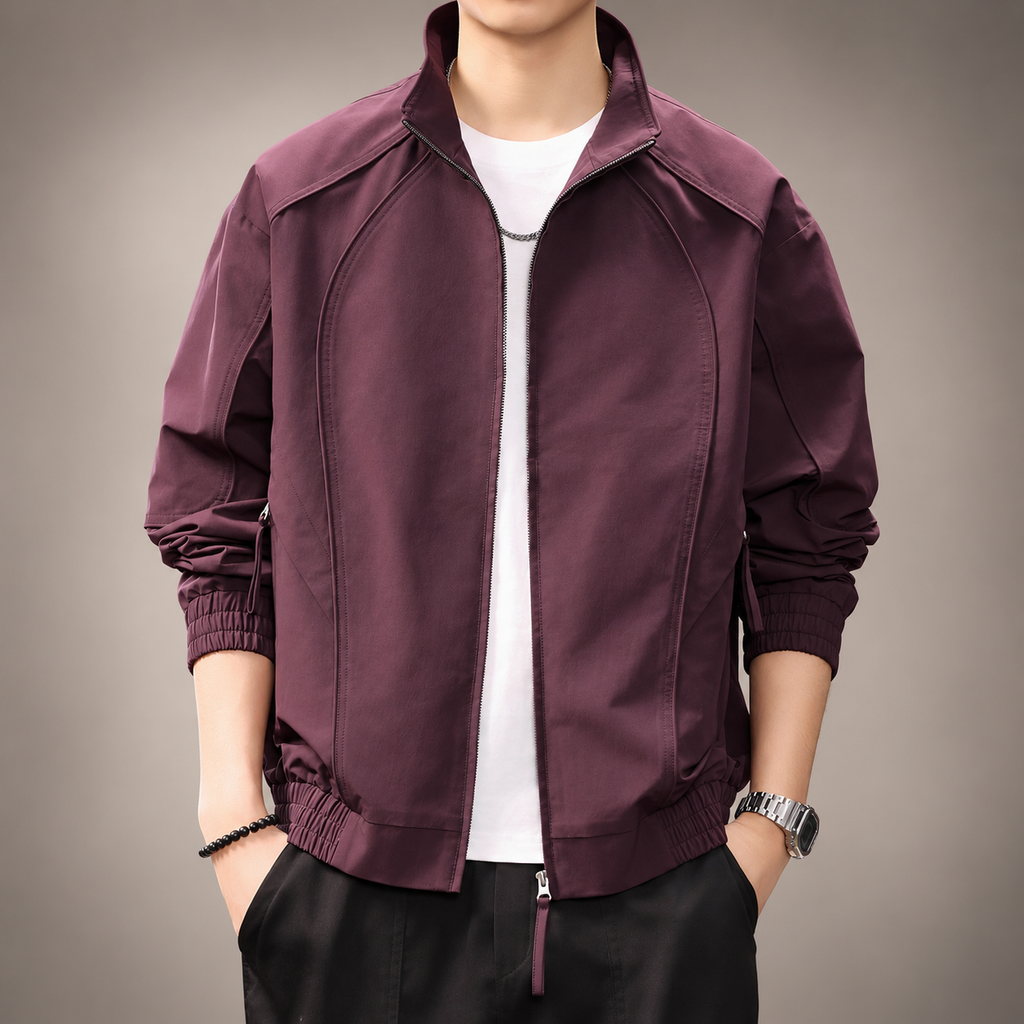 Dashiell Men's Casual Full-Zip Blouson Jacket