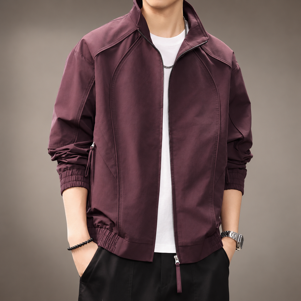 Dashiell Men's Casual Full-Zip Blouson Jacket