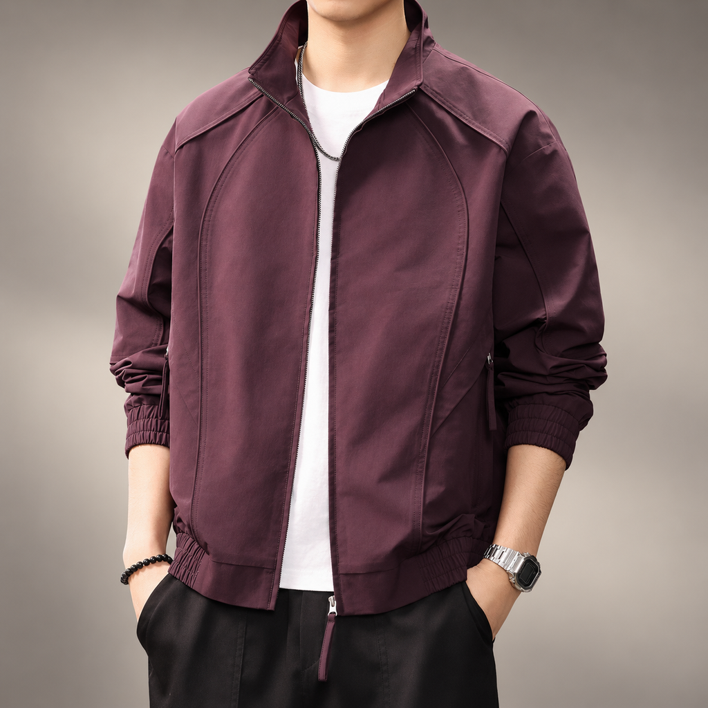Dashiell Men's Casual Full-Zip Blouson Jacket