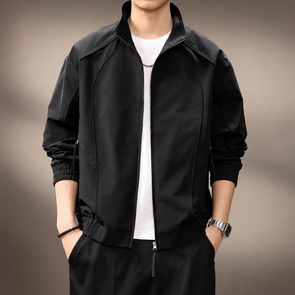 Dashiell Men's Casual Full-Zip Blouson Jacket