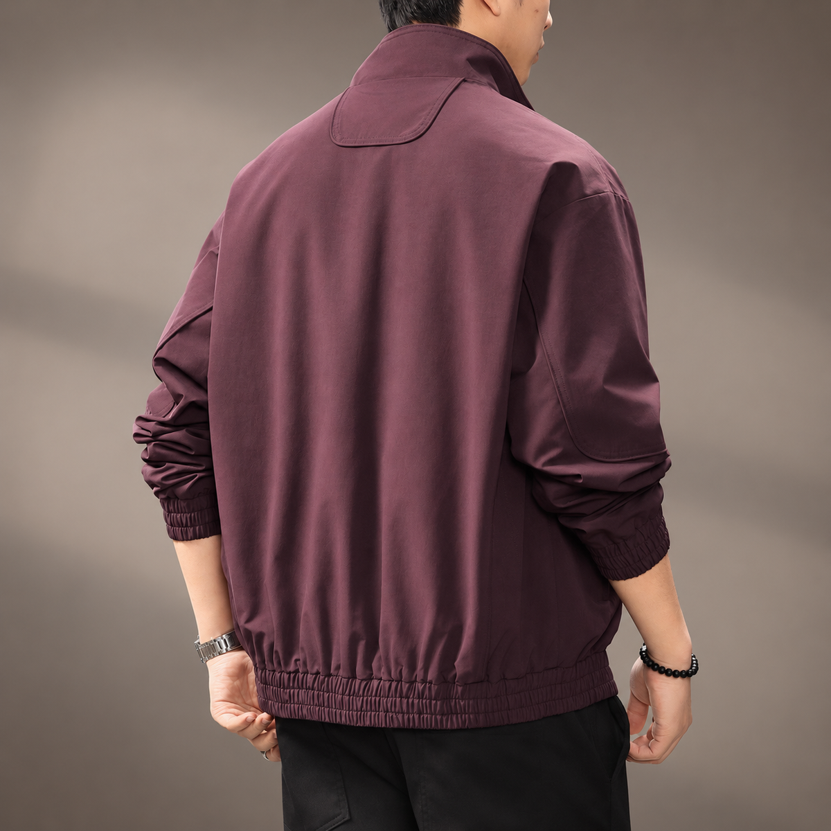 Dashiell Men's Casual Full-Zip Blouson Jacket