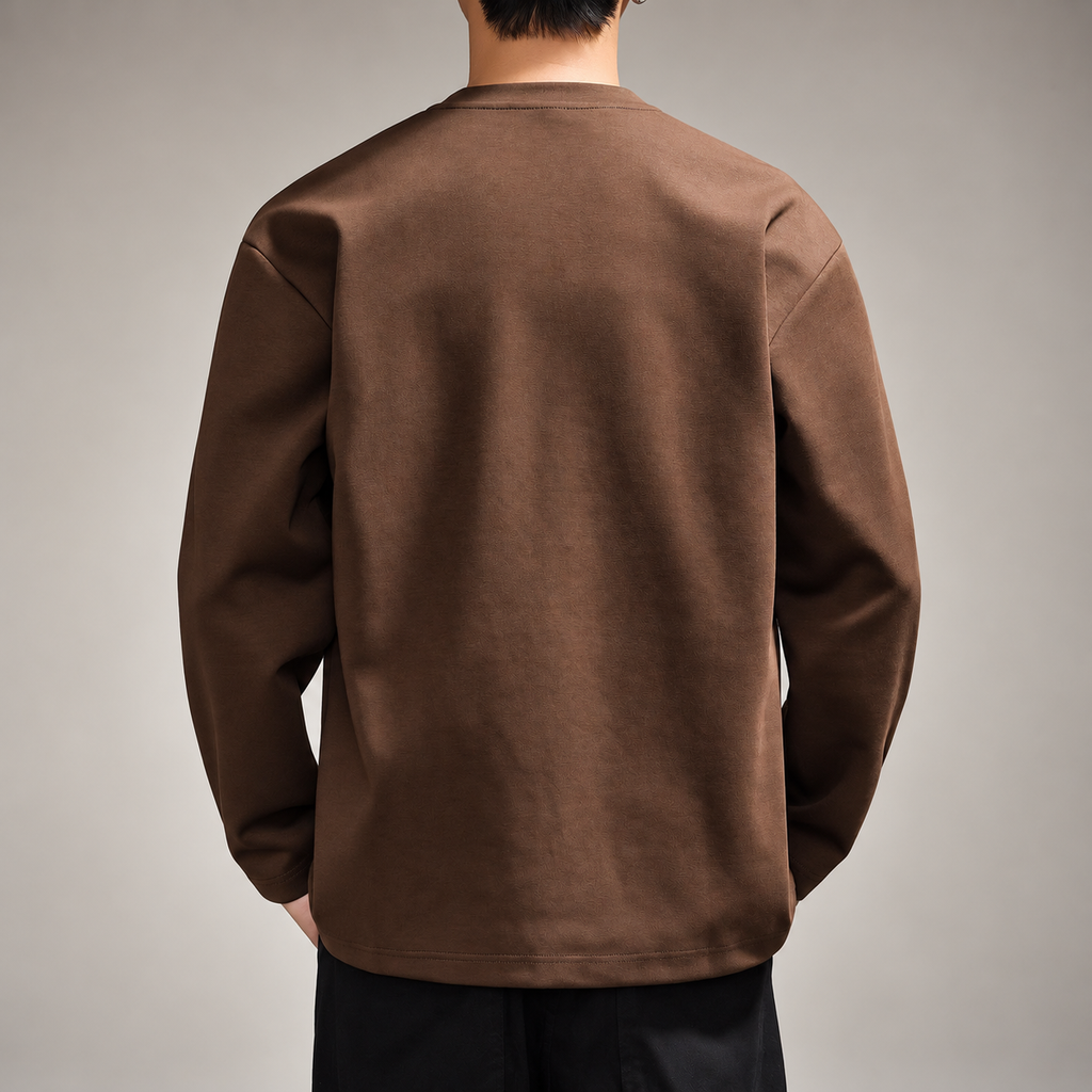 Riley Panel Seam Casual Sweatshirt